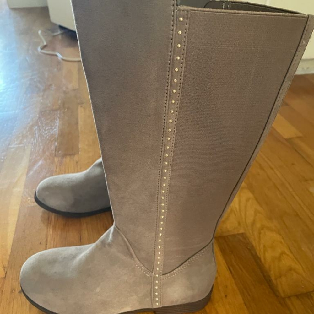 Justice Side Stud Tall Boots
